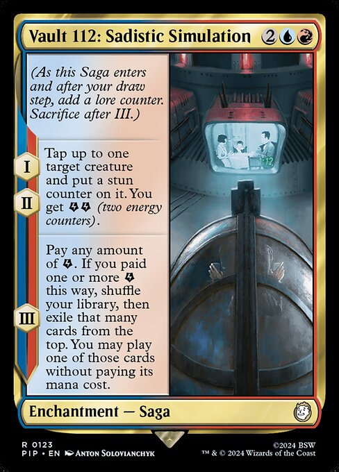 Vault 112: Sadistic Simulation (pip) 123 Vault 112: Sadistic Simulation (pip) 123