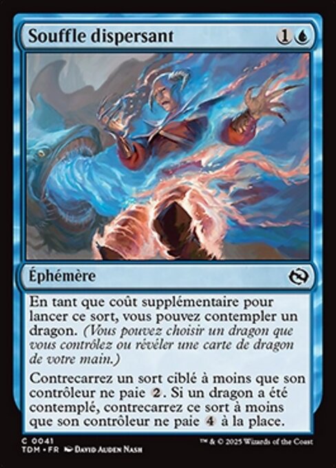 Souffle dispersant
