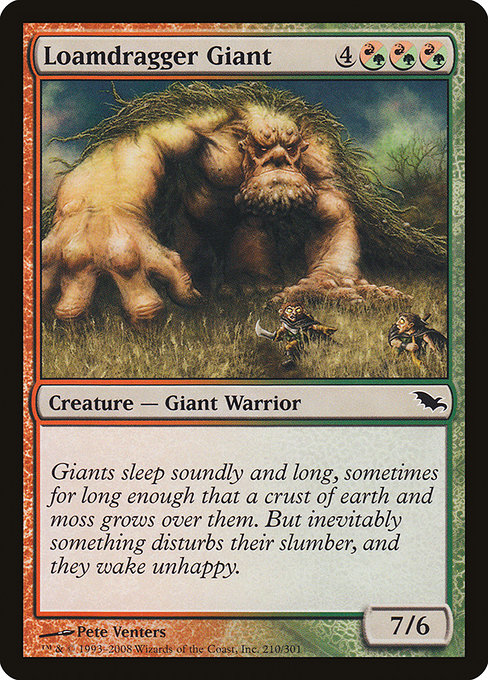 Loamdragger Giant (Shadowmoor #210)