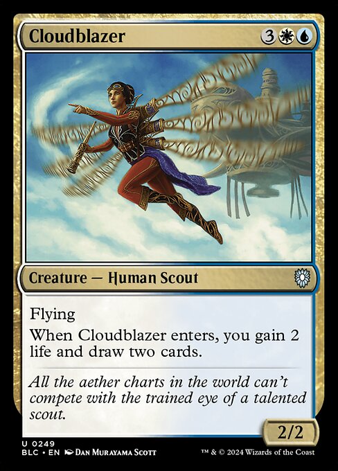 Cloudblazer (Bloomburrow Commander #249)