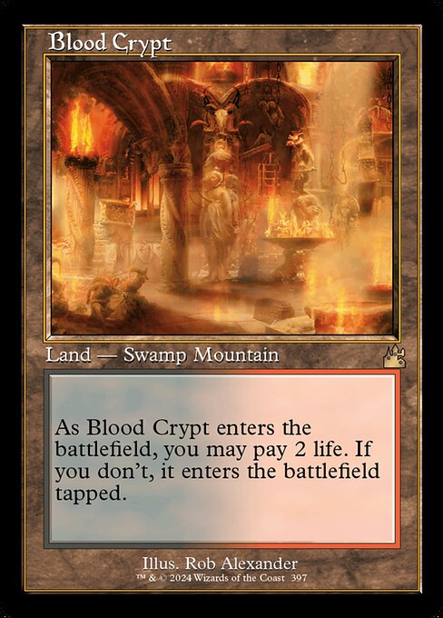 Blood Crypt (Retro Frame)
