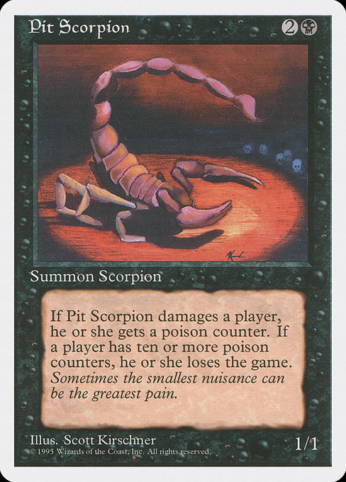 Pit Scorpion (Fourth Edition #153)