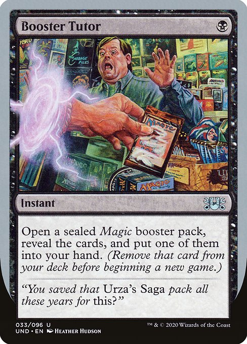 Booster Tutor (Unsanctioned #33)
