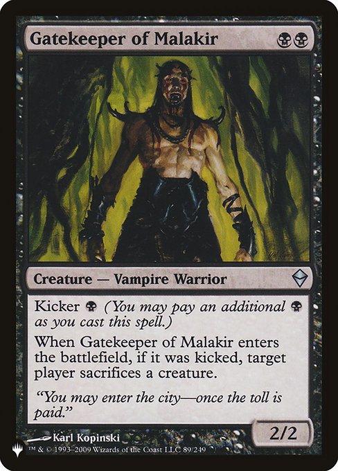 Gatekeeper of Malakir (The List #96)