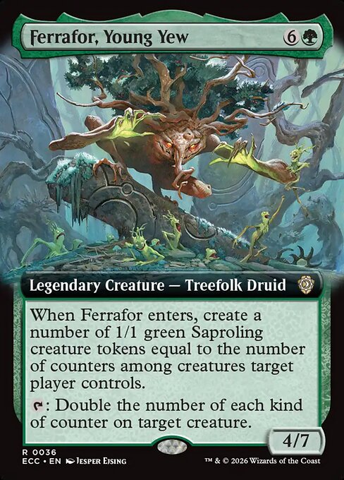 Ferrafor, Young Yew magic the gathering card art