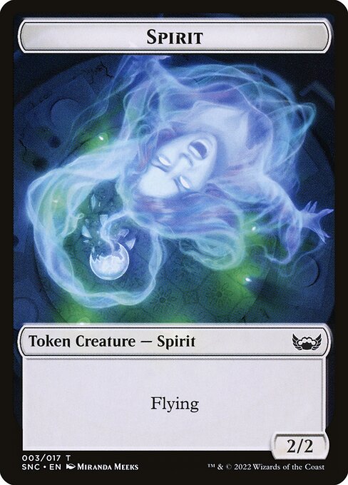 Spirit (Streets of New Capenna Tokens #3)
