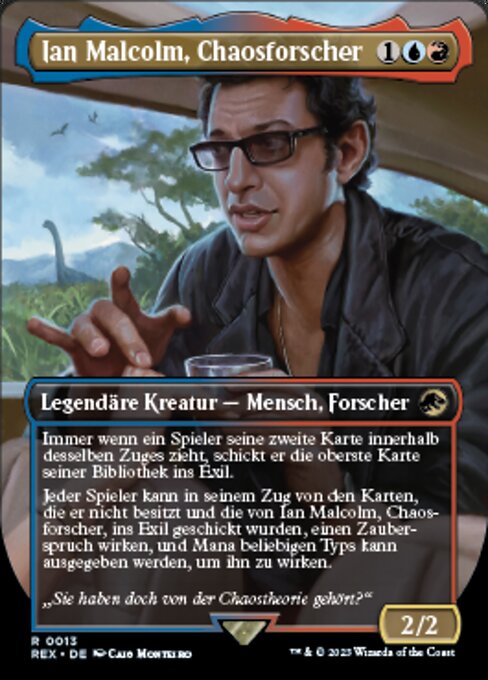 Ian Malcolm, Chaotician (Jurassic World Collection #13)