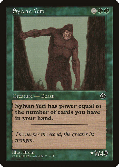 Sylvan Yeti card image