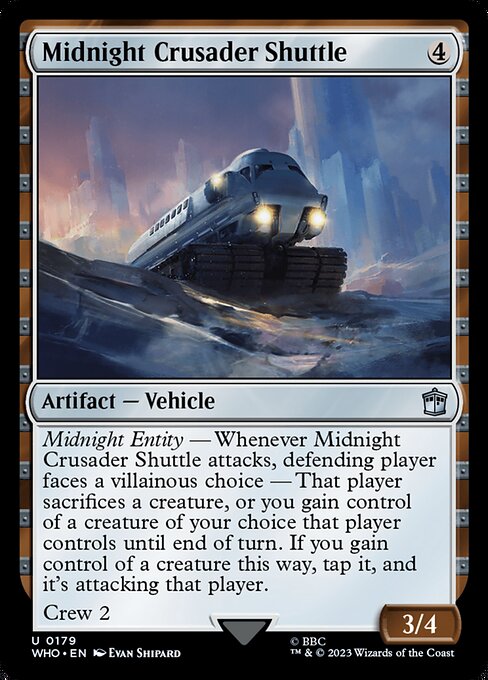 Midnight Crusader Shuttle (who) 179