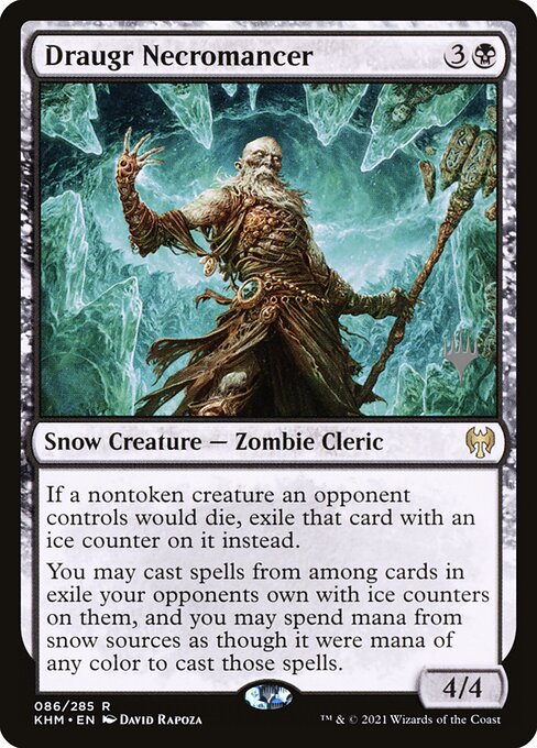 Draugr Necromancer (Kaldheim Promos #86p)