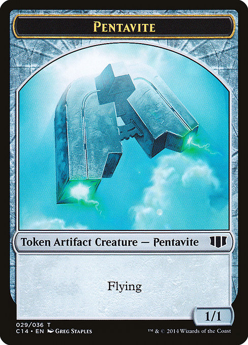 Pentavite (Commander 2014 Tokens #29)