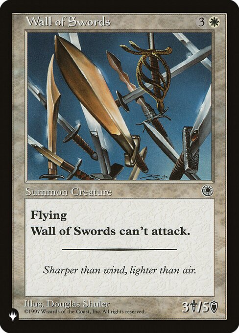 Wall of Swords (The List)