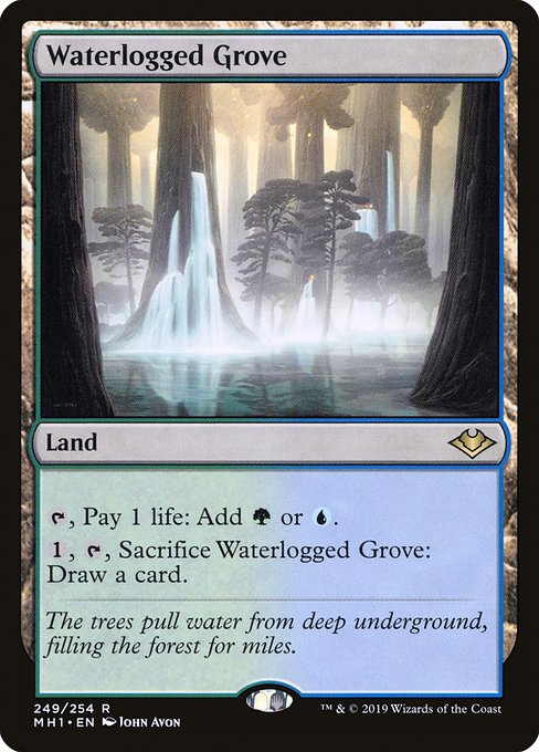 Waterlogged Grove card image