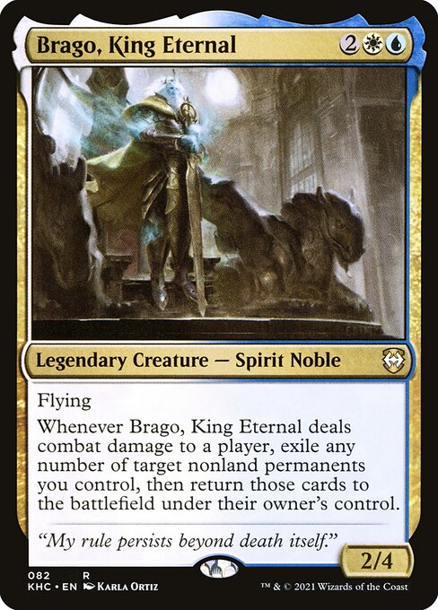 Brago, King Eternal (Kaldheim Commander #82)