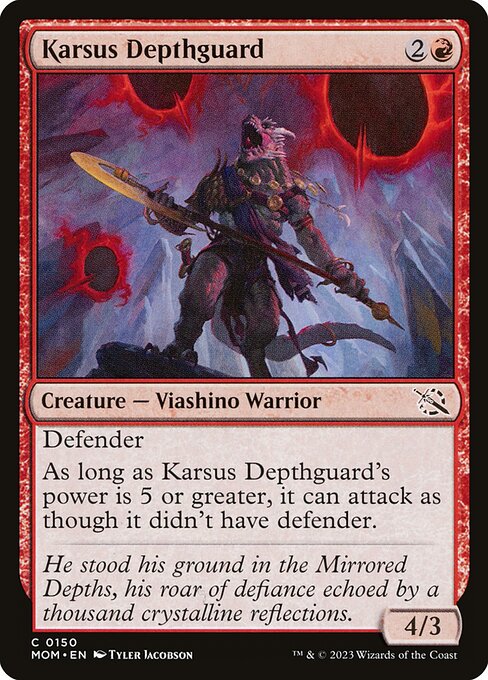 Karsus Depthguard (March of the Machine #150)