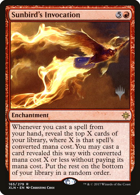 Sunbird's Invocation (Ixalan Promos #165p)