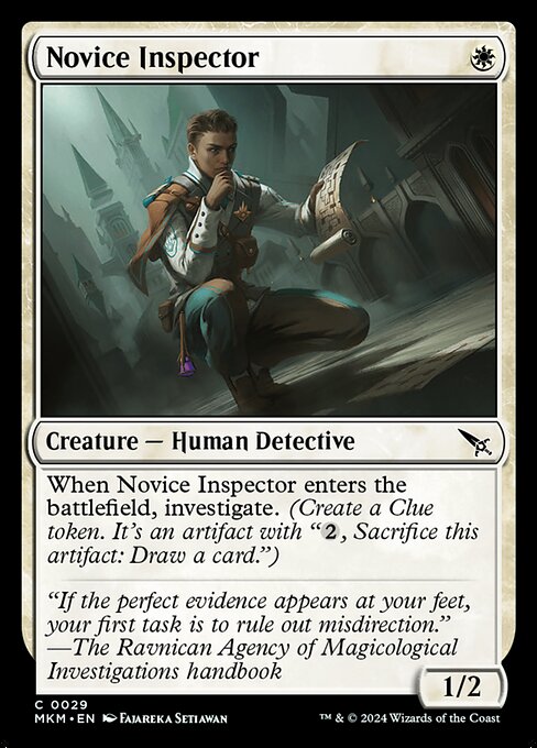 Novice Inspector card image