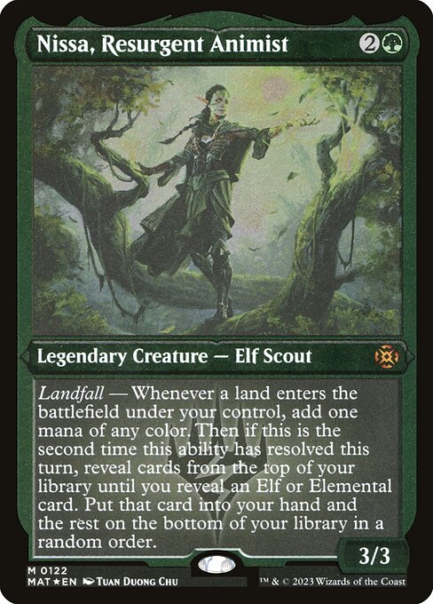 Nissa, Resurgent Animist (mat) 122