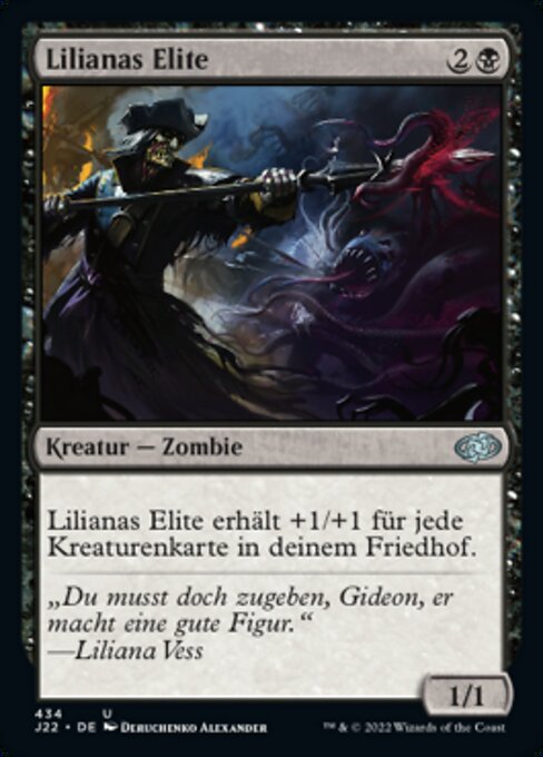 Liliana's Elite (Jumpstart 2022 #434)