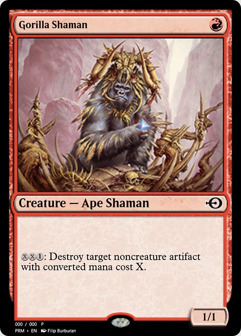 Gorilla Shaman (Magic Online Promos #61060)