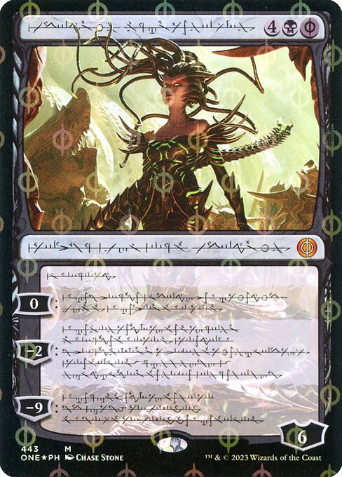 Vraska, Betrayal's Sting (Phyrexia: All Will Be One #443)