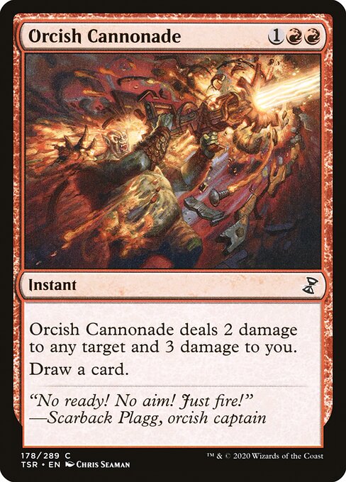 Orcish Cannonade (Time Spiral Remastered #178)