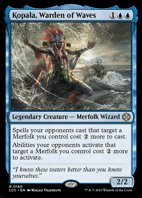 Kopala, Warden of Waves (The Lost Caverns of Ixalan Commander #160)