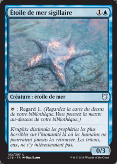 Sigiled Starfish (Commander 2018 #102)