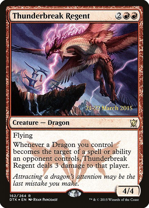 Thunderbreak Regent (Dragons of Tarkir Promos #162s)