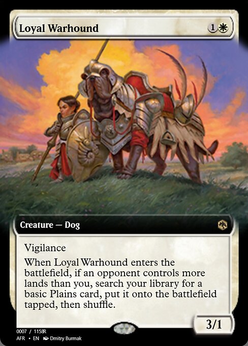 Loyal Warhound (Magic Online Promos #92630)