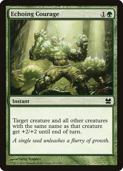 Echoing Courage (Modern Masters #143)