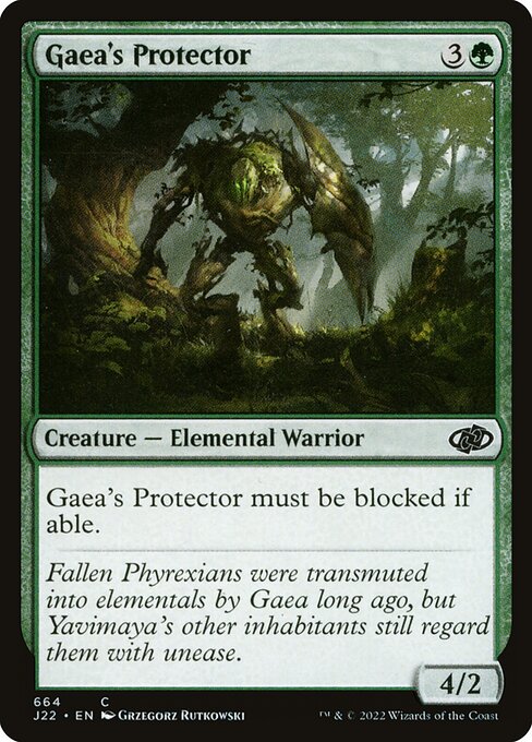 Gaea's Protector (j22) 664