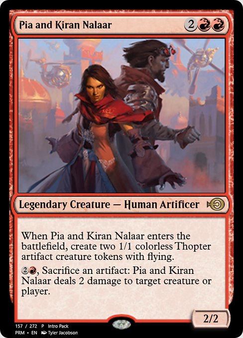 Pia and Kiran Nalaar (Magic Online Promos #57594)