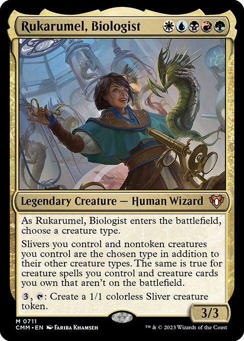 Rukarumel, Biologist (Commander Masters #711)