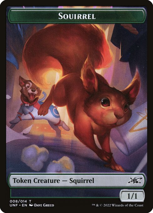 Squirrel (Unfinity Tokens #8)