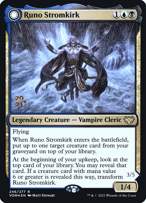 Runo Stromkirk // Krothuss, Lord of the Deep (pvow) 246s