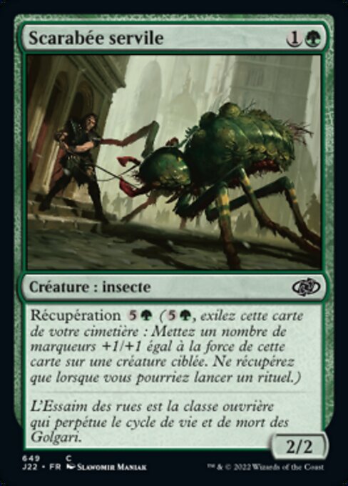 Drudge Beetle (Jumpstart 2022 #649)
