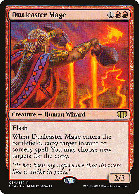 Dualcaster Mage card image