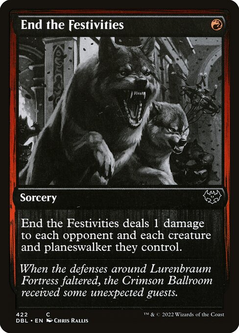 End the Festivities (Innistrad: Double Feature #422)