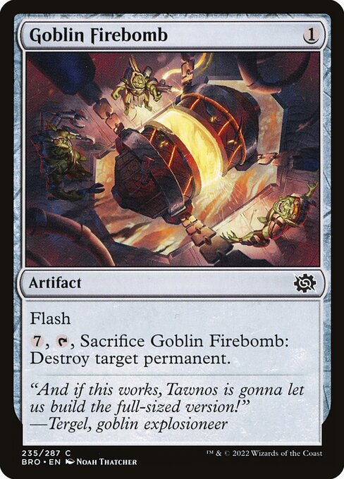 Goblin Firebomb card image