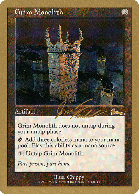 Monolithe sinistre|Grim Monolith