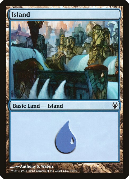 Island (Duel Decks: Izzet vs. Golgari #39)