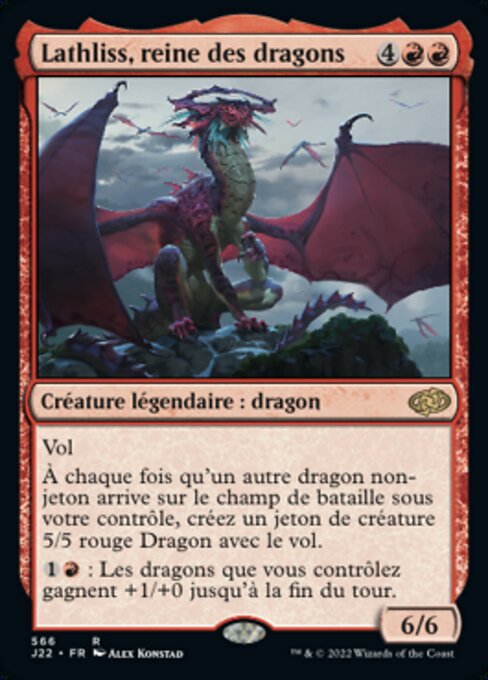 Lathliss, Dragon Queen (Jumpstart 2022 #566)