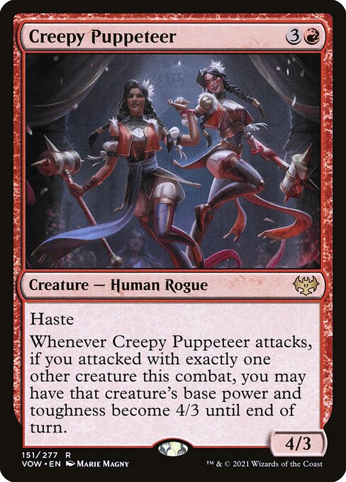 Creepy Puppeteer (Innistrad: Crimson Vow #151)