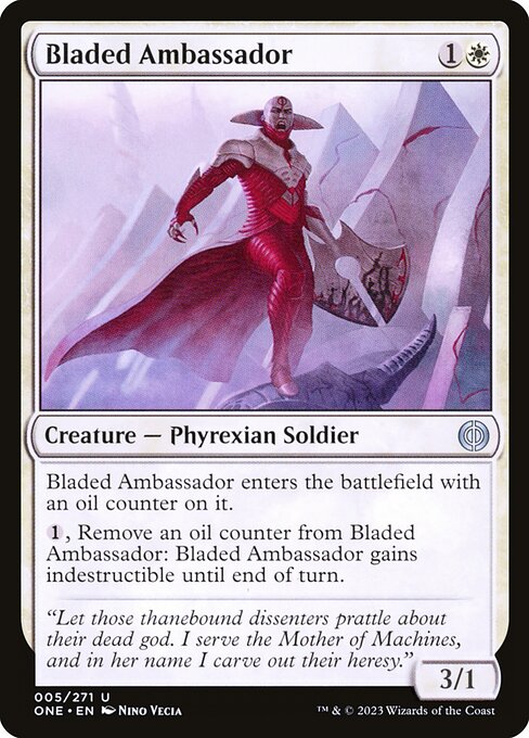 Bladed Ambassador (Foil Phyrexia: All Will Be One)