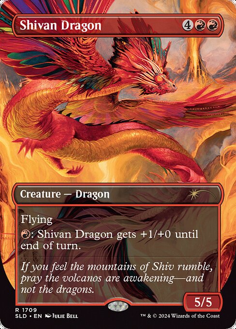 Shivan Dragon (Secret Lair Drop #1709)