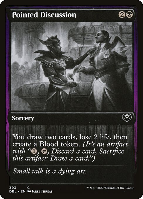 Pointed Discussion card image