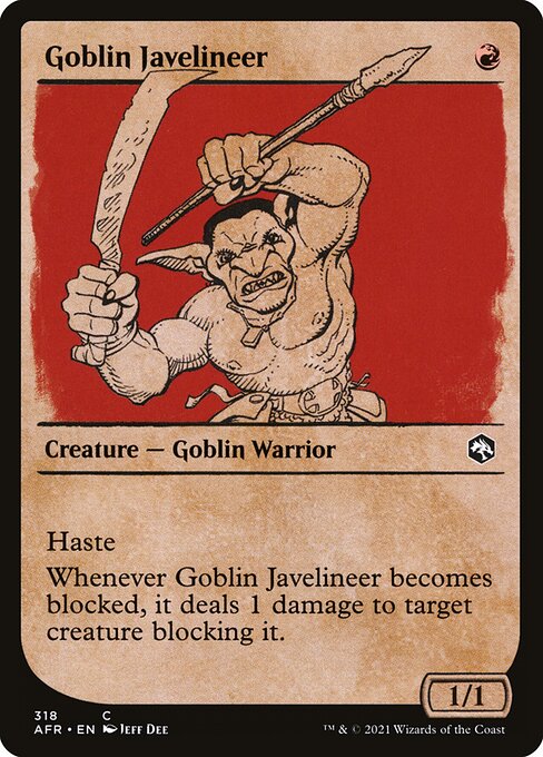 Goblin Javelineer card image