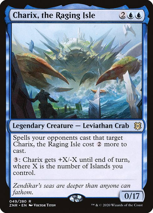 Charix, the Raging Isle (Zendikar Rising Promos #49p)