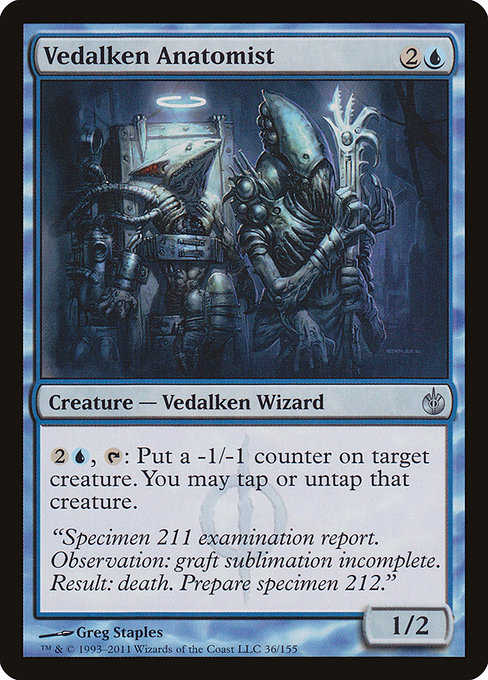 Vedalken Anatomist (Mirrodin Besieged #36)